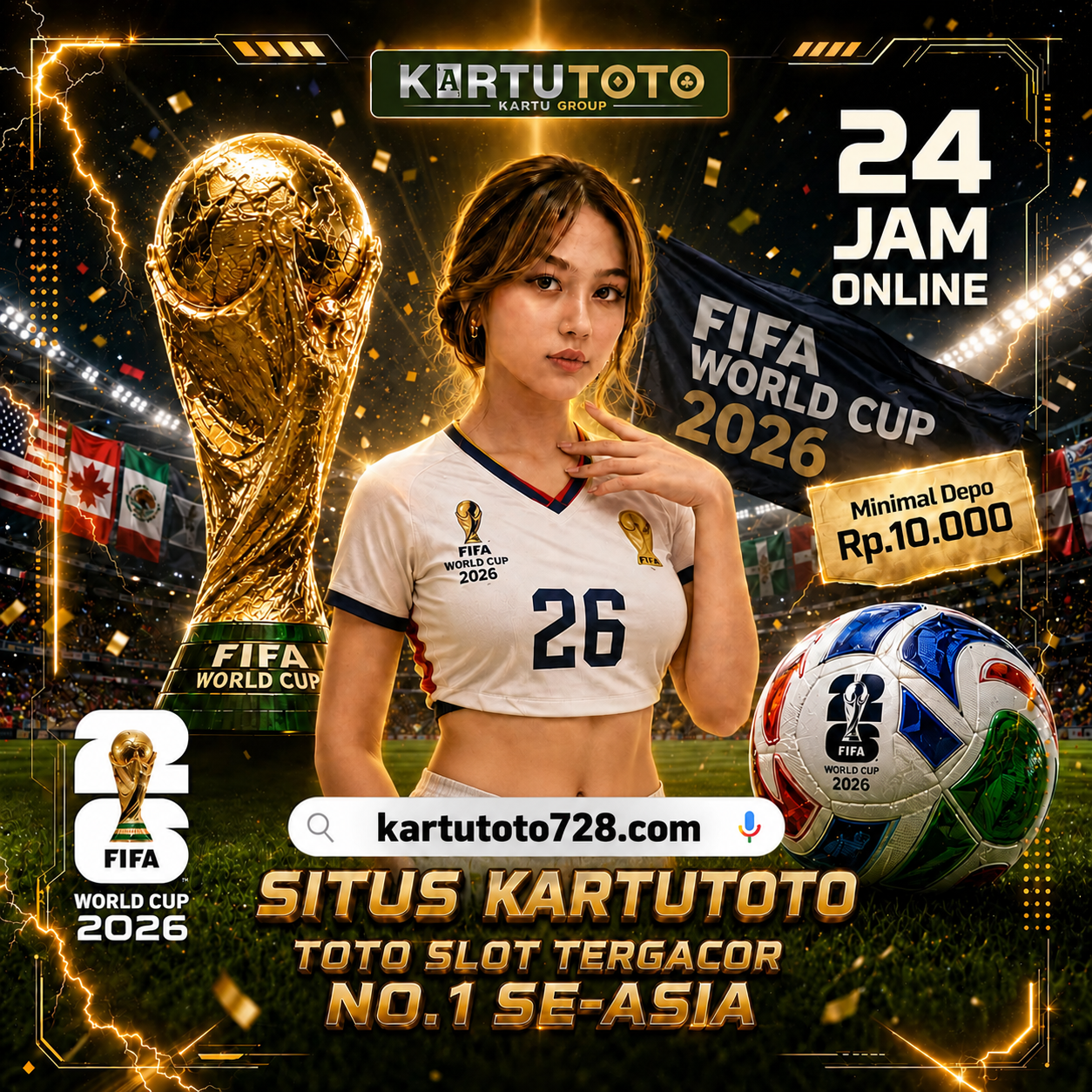 KARTUTOTO | Siaran Langsung Piala Dunia 2026 Anti Lag Nonton Bersama Teman Pasti Seru